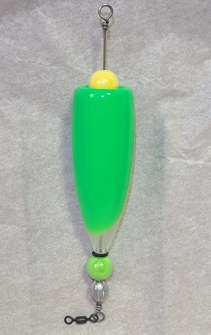 Buddy Buoy – Green - Handcrafted Popping Cork (3.7")