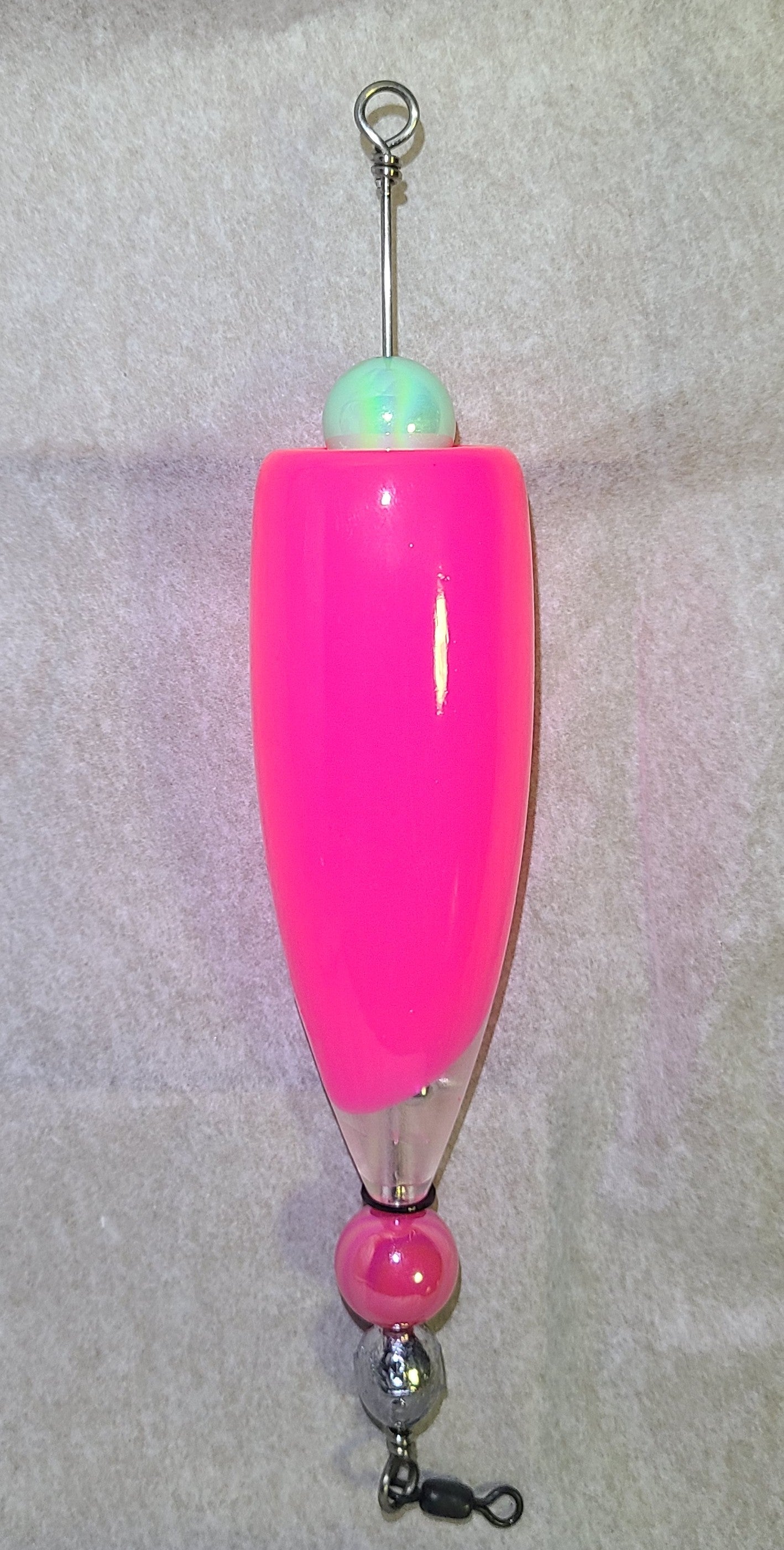 Buddy Buoy – Pink - Handcrafted Popping Cork (3.7")
