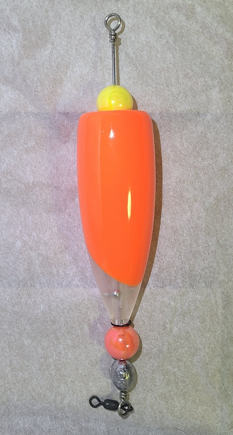 Buddy Buoy – Orange - Handcrafted Popping Cork (3.7")