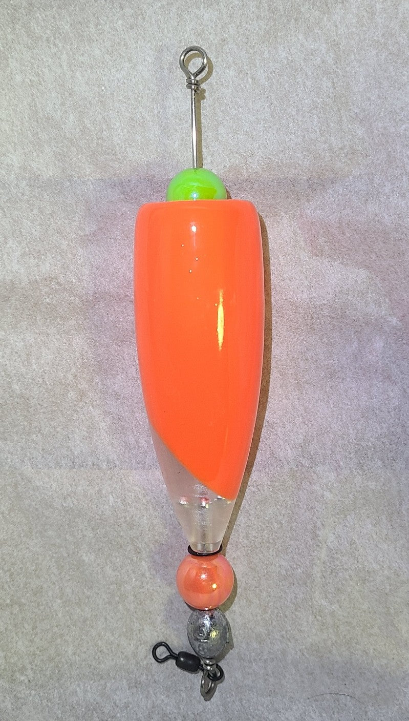 Buddy Buoy – Orange - Handcrafted Popping Cork (3.7")