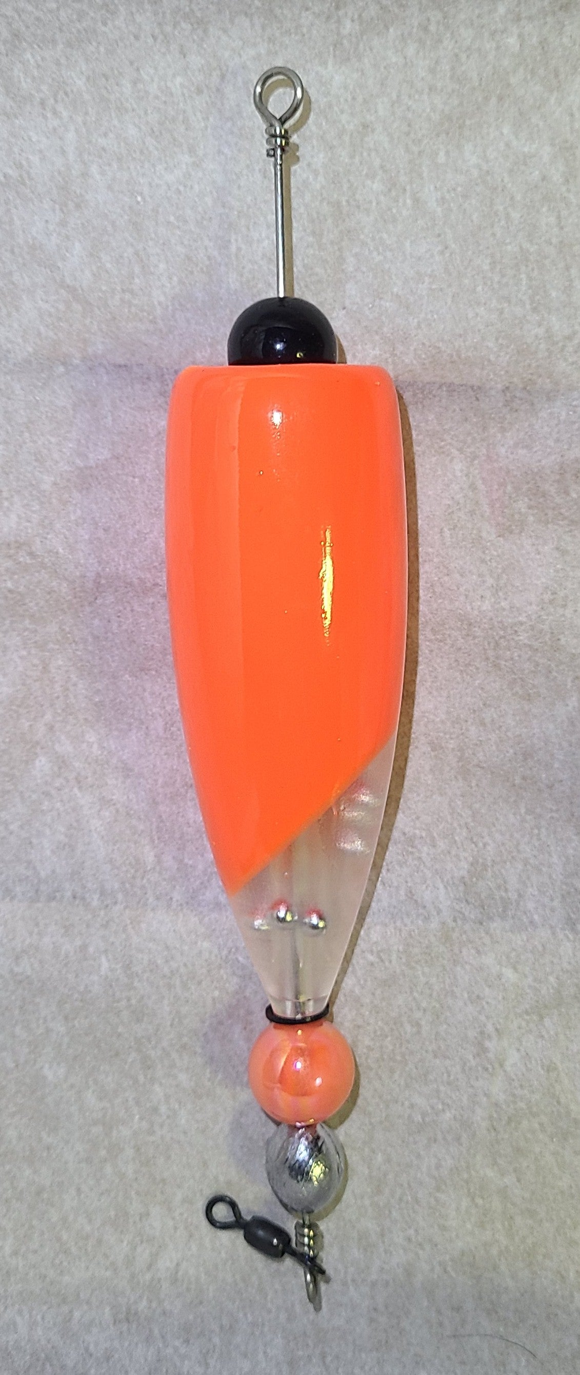 Buddy Buoy – Orange - Handcrafted Popping Cork (3.7")