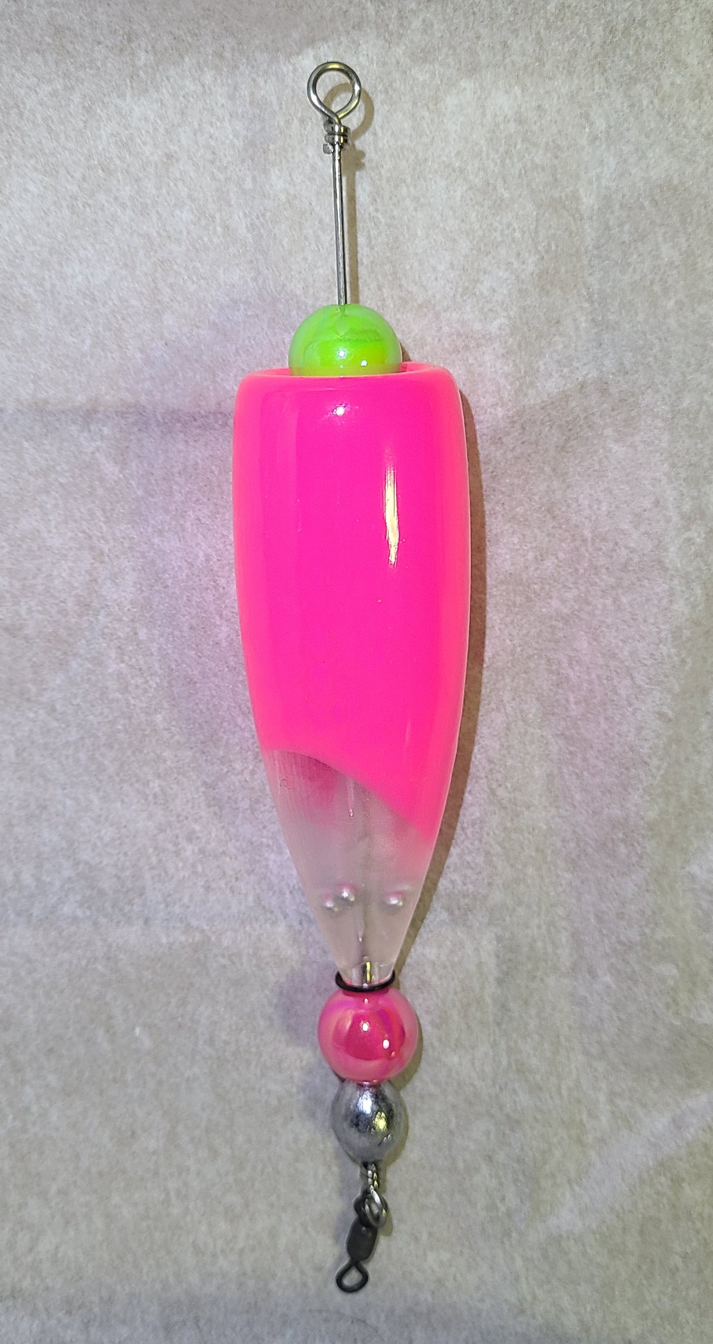 Buddy Buoy – Pink - Handcrafted Popping Cork (3.7")