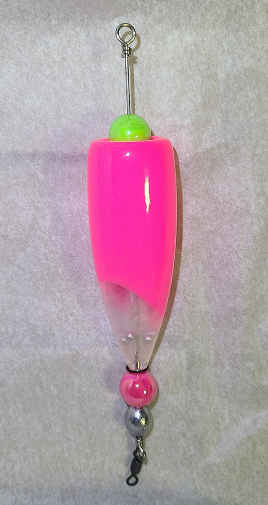 Buddy Buoy – Pink - Handcrafted Popping Cork (3.7")
