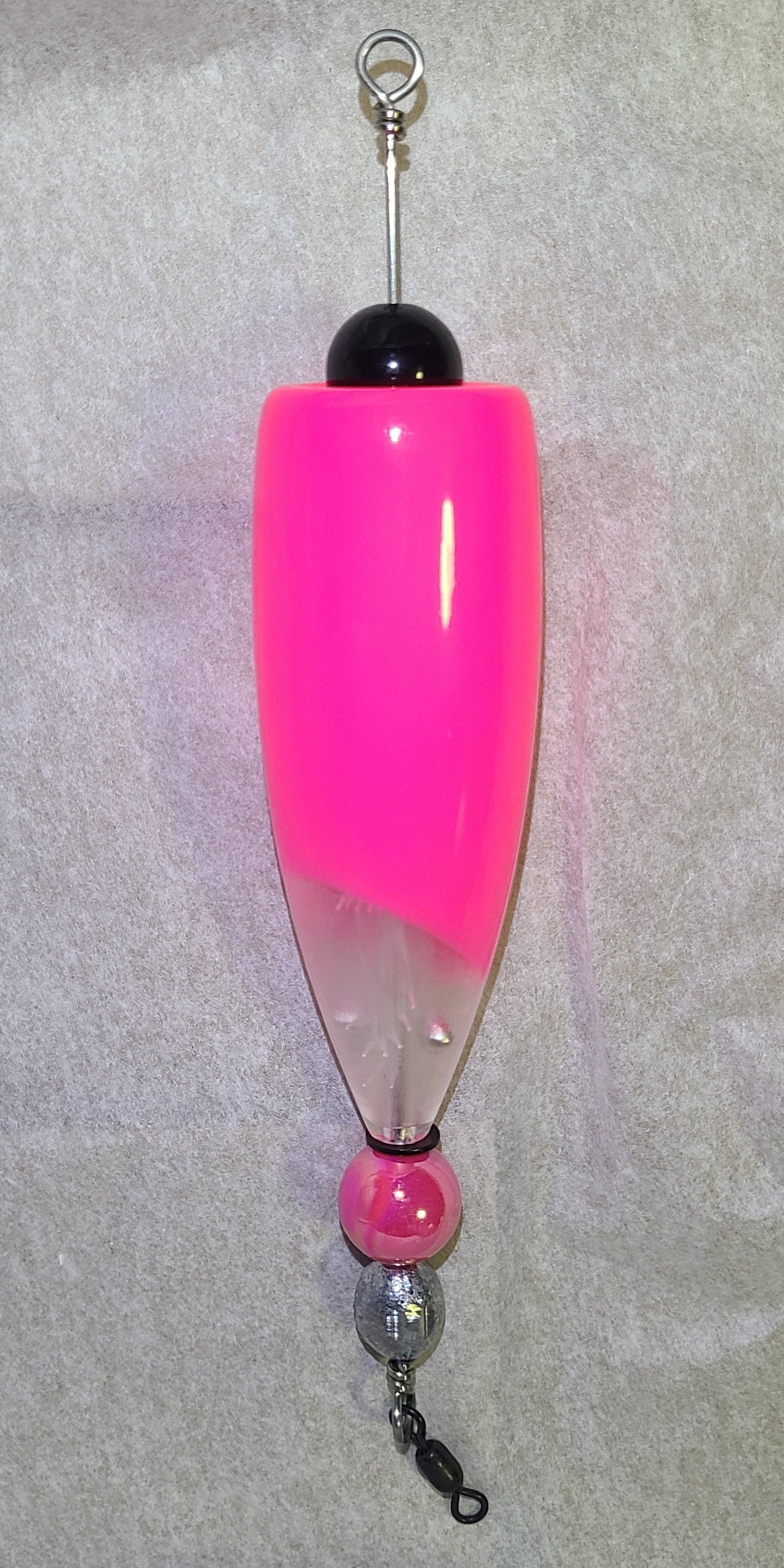 Buddy Buoy – Pink - Handcrafted Popping Cork (3.7")